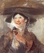 William Hogarth The Shrimp Girl oil painting artist